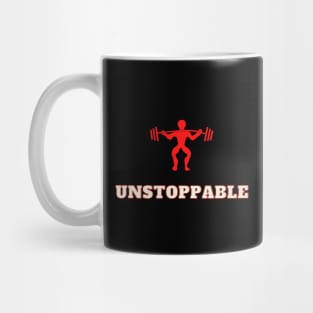 Unstoppable Fitness Motivation Apparel Mug